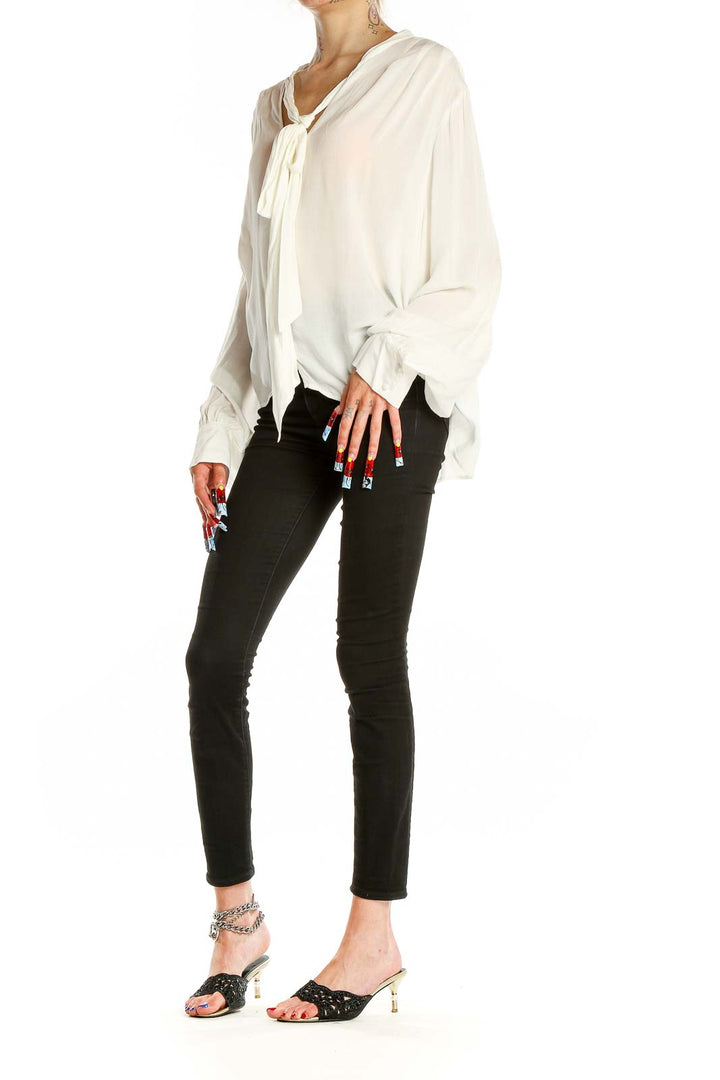 White Chic Blouse