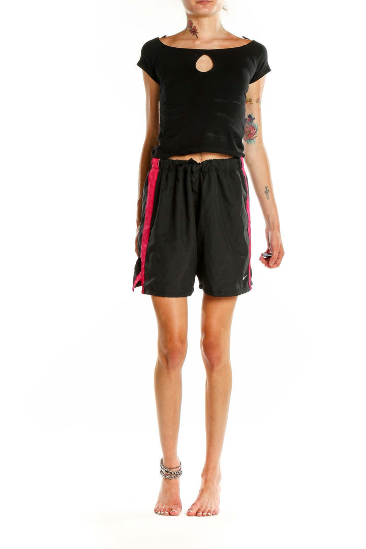 Black Activewear Shorts