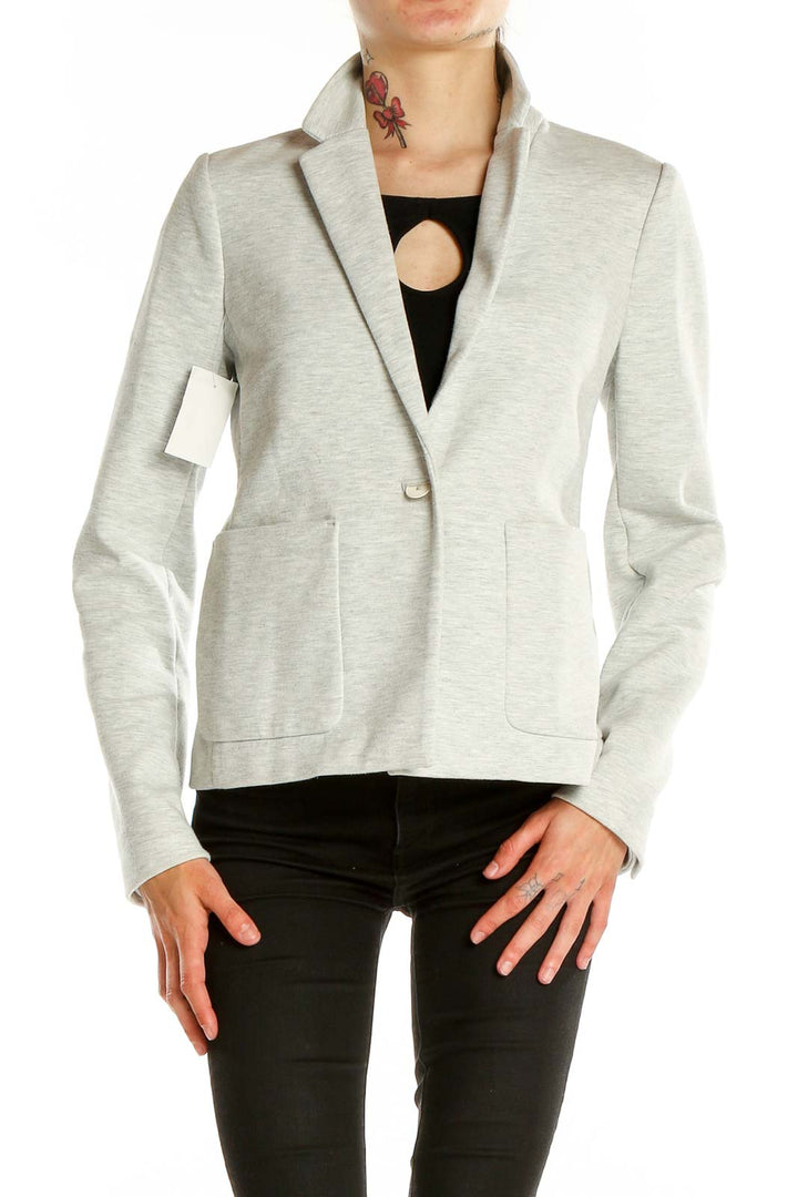 Gray Blazer