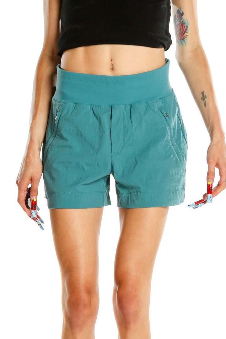 Blue Activewear Shorts