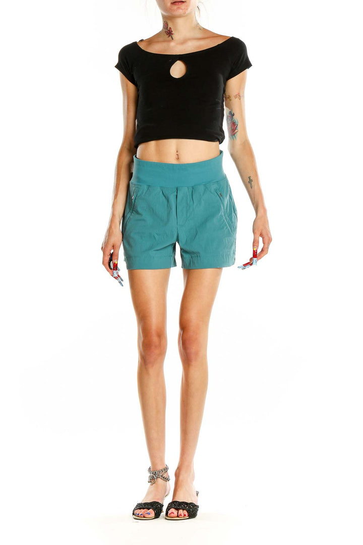 Blue Activewear Shorts