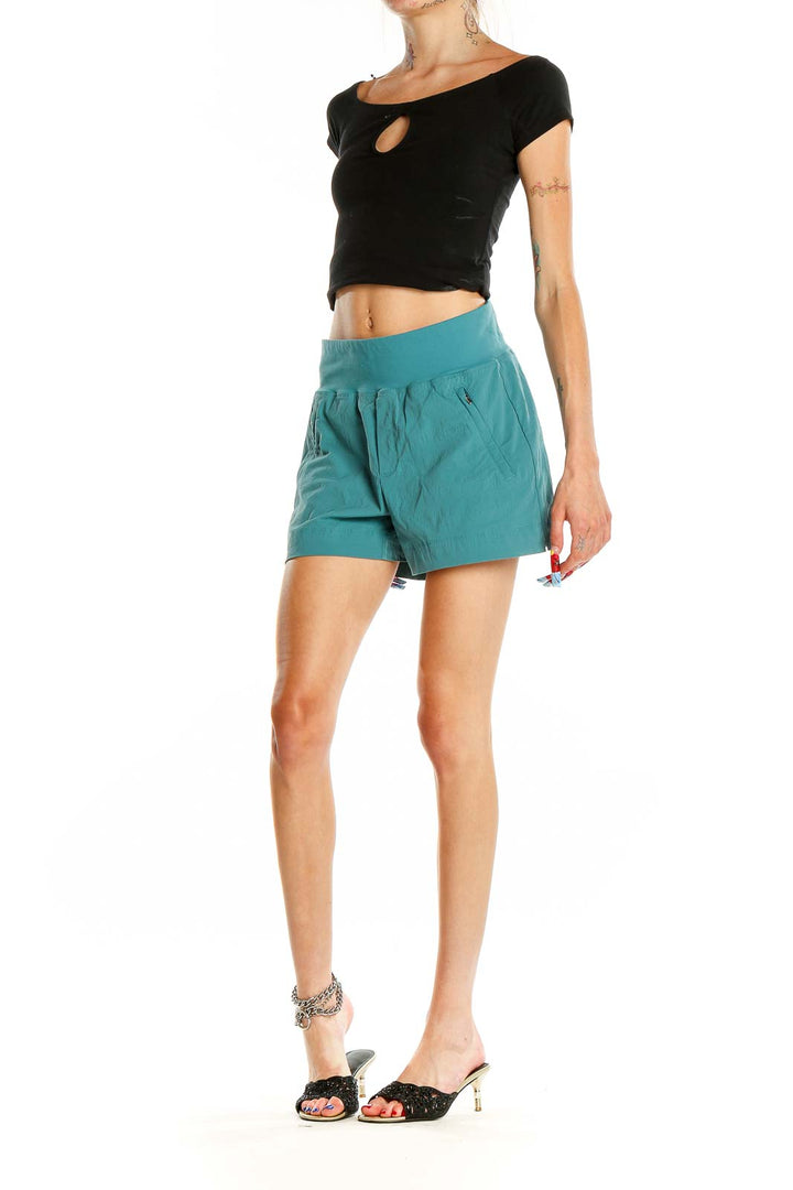 Blue Activewear Shorts