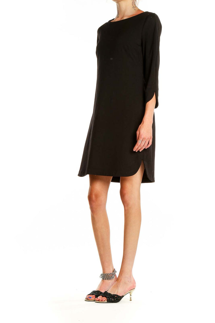 Black Classic A-Line Dress