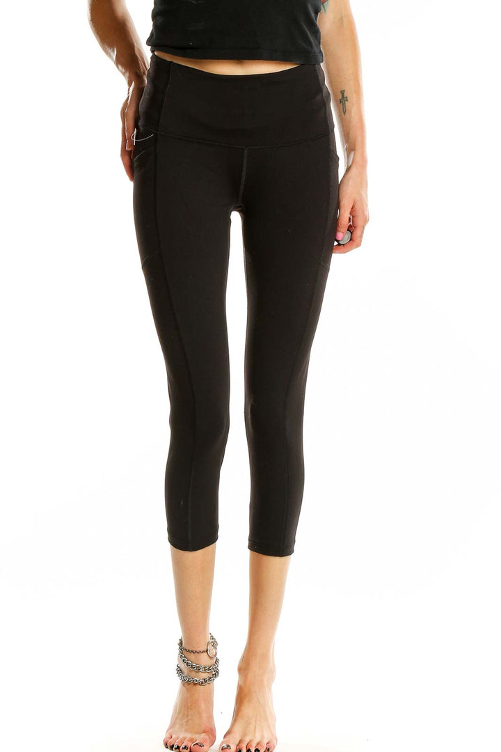 Black Cropped Leggings