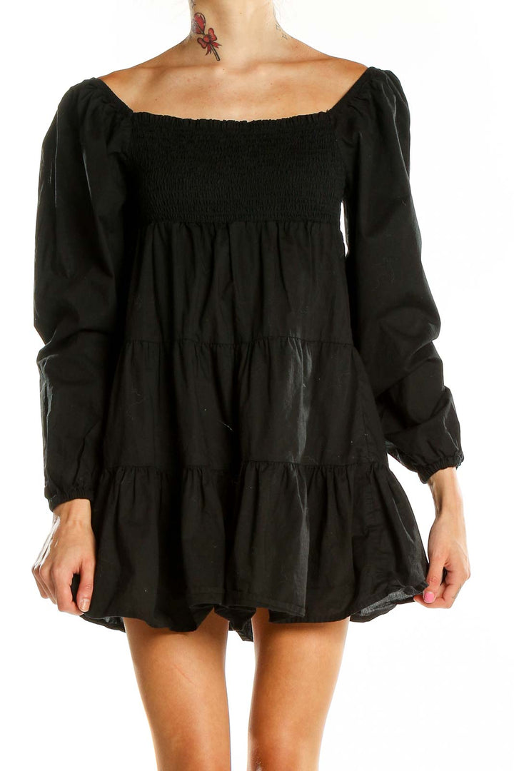 Black Flare Dress