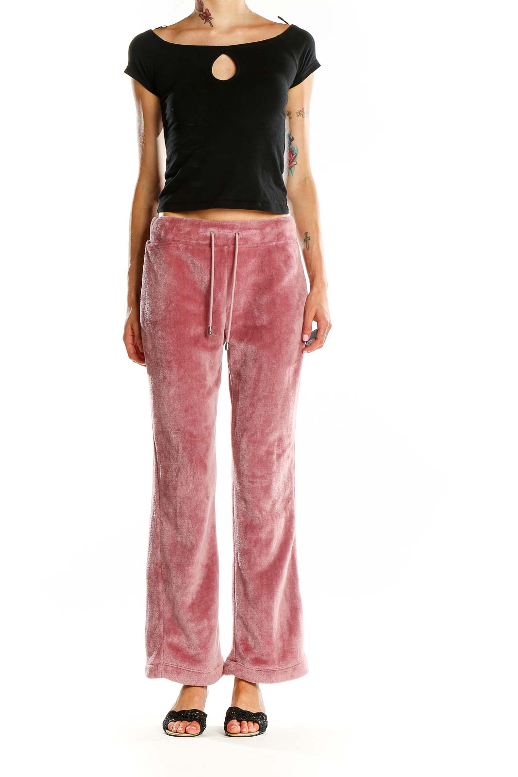 Pink Fuzzy Pants