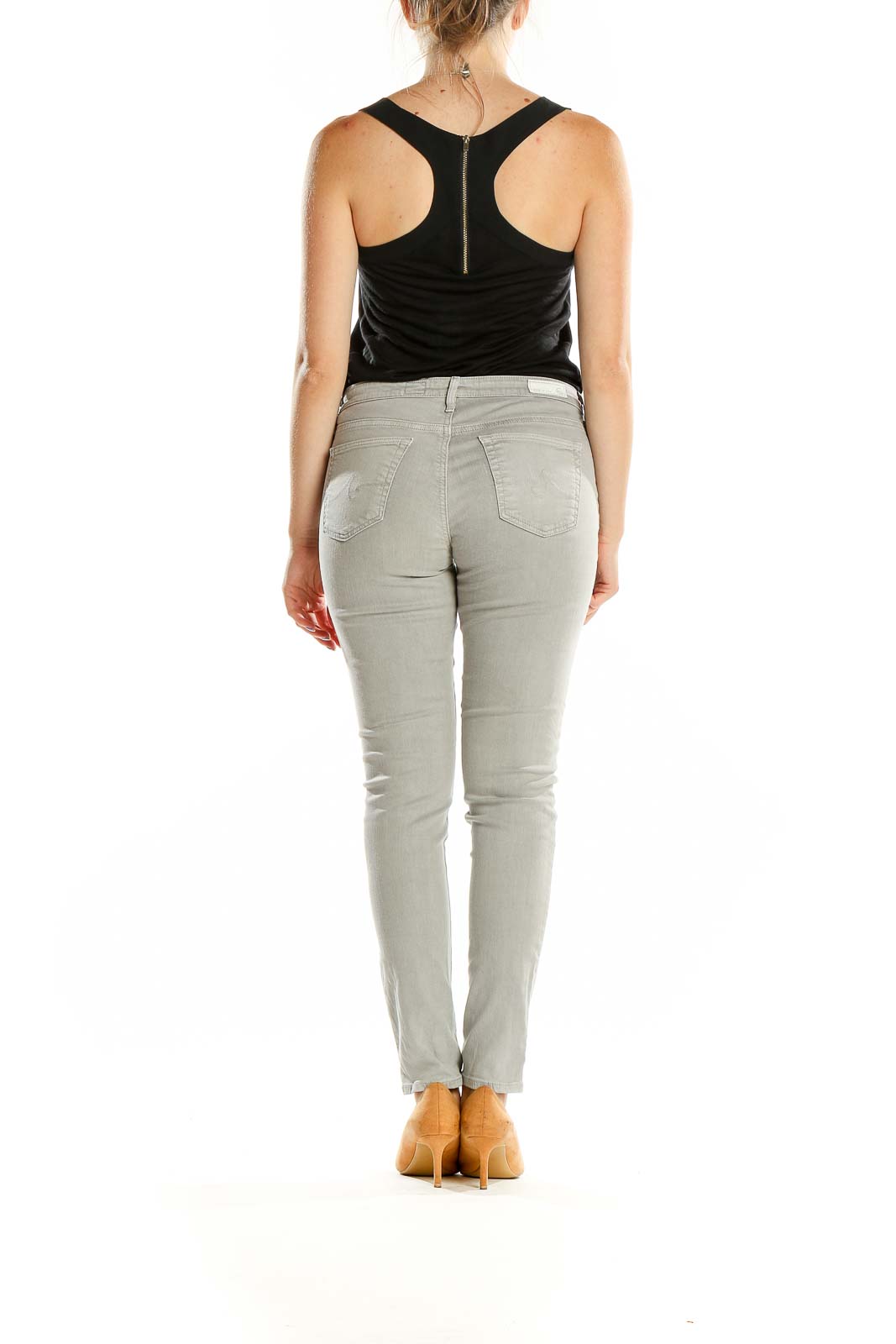 Gray Skinny Jeans