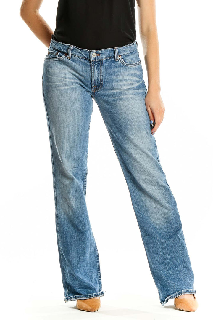 Light Blue Classic Bootcut Jeans