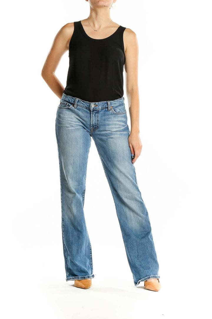 Light Blue Classic Bootcut Jeans