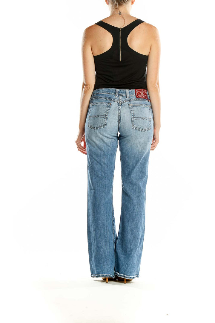 Light Blue Classic Bootcut Jeans