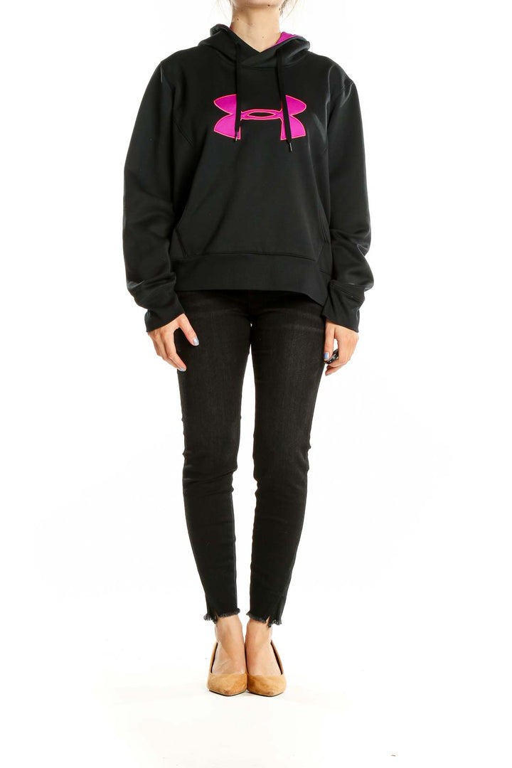 Black Hooded Sweatshirt