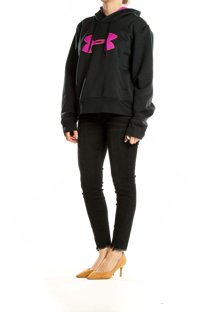 Black Hooded Sweatshirt