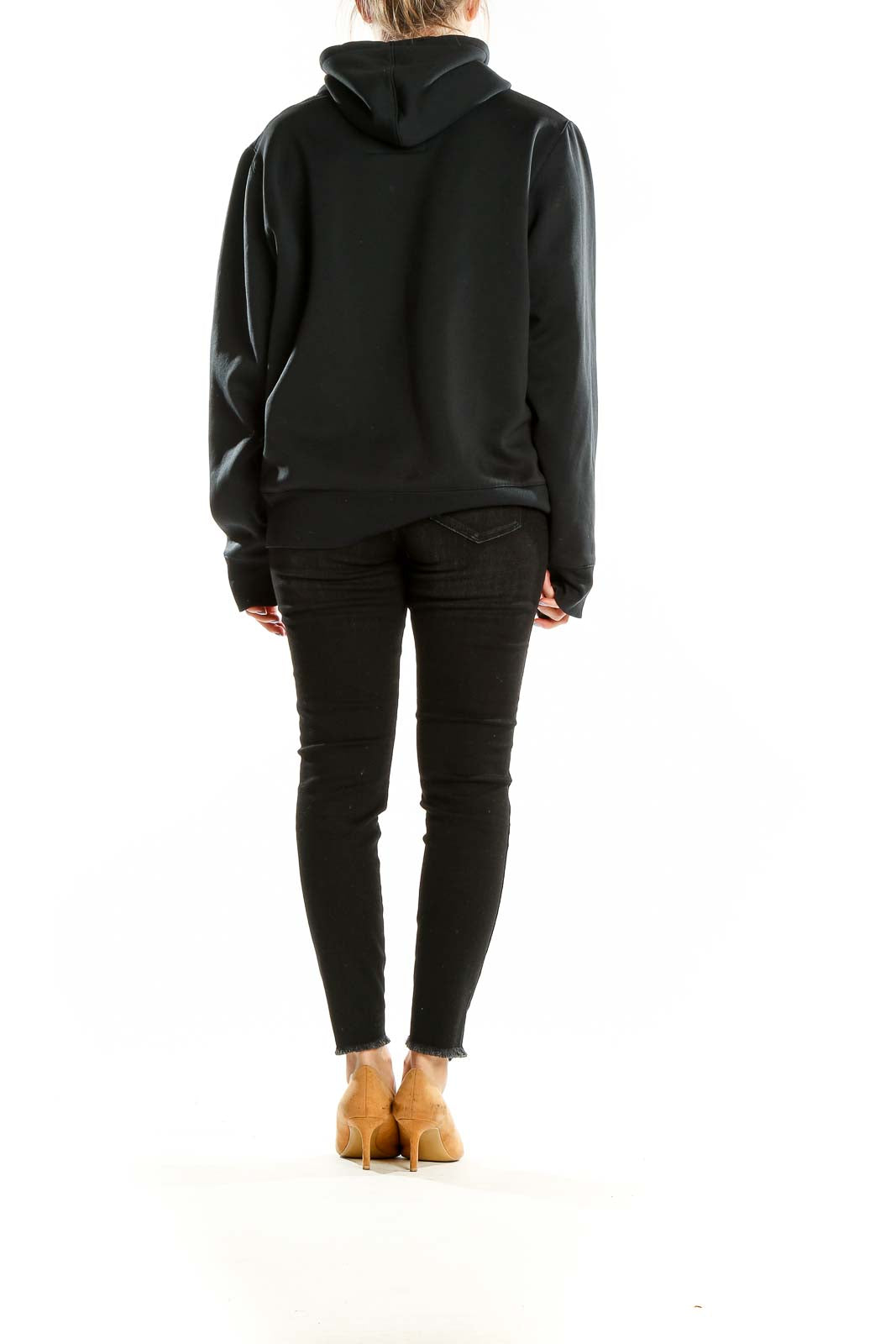 Black Hooded Sweatshirt