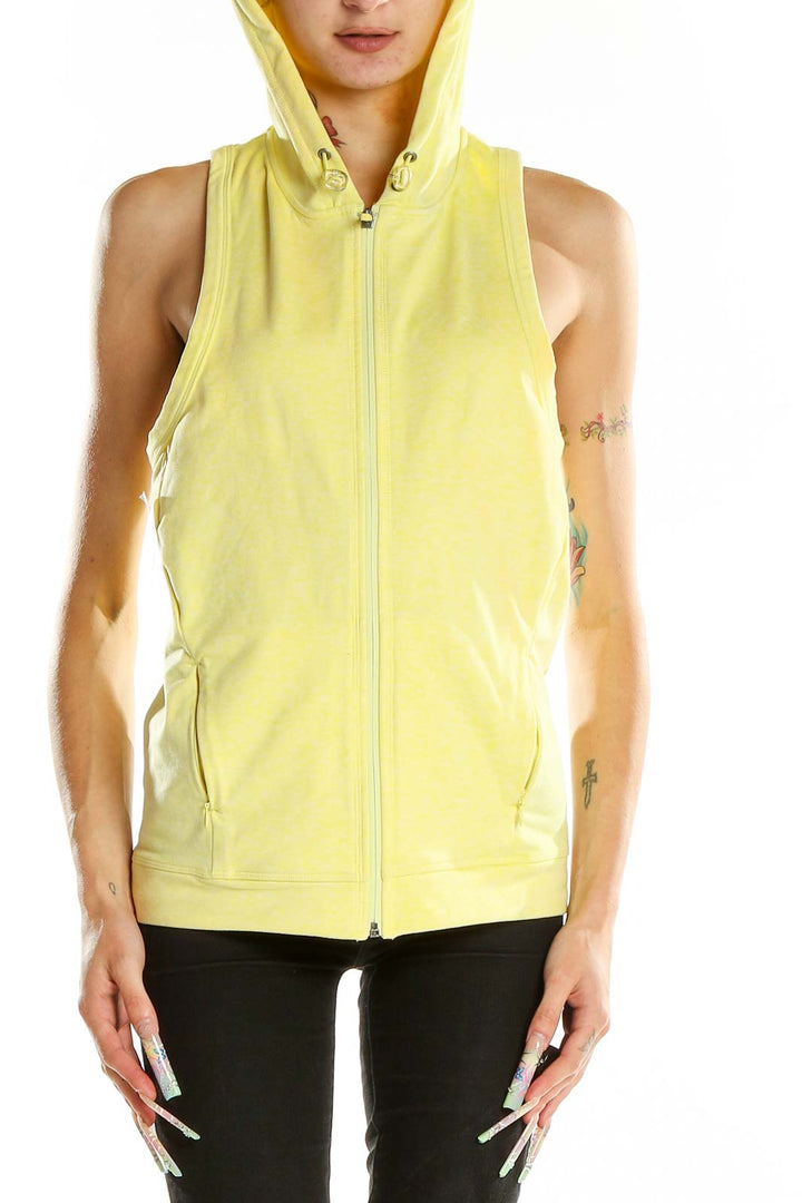 Yellow Activewear Vest