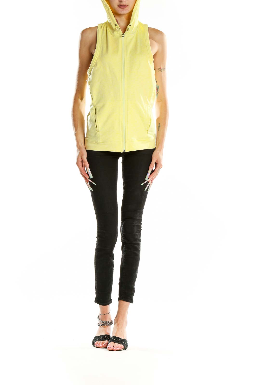 Yellow Activewear Vest