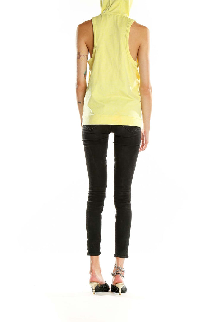 Yellow Activewear Vest