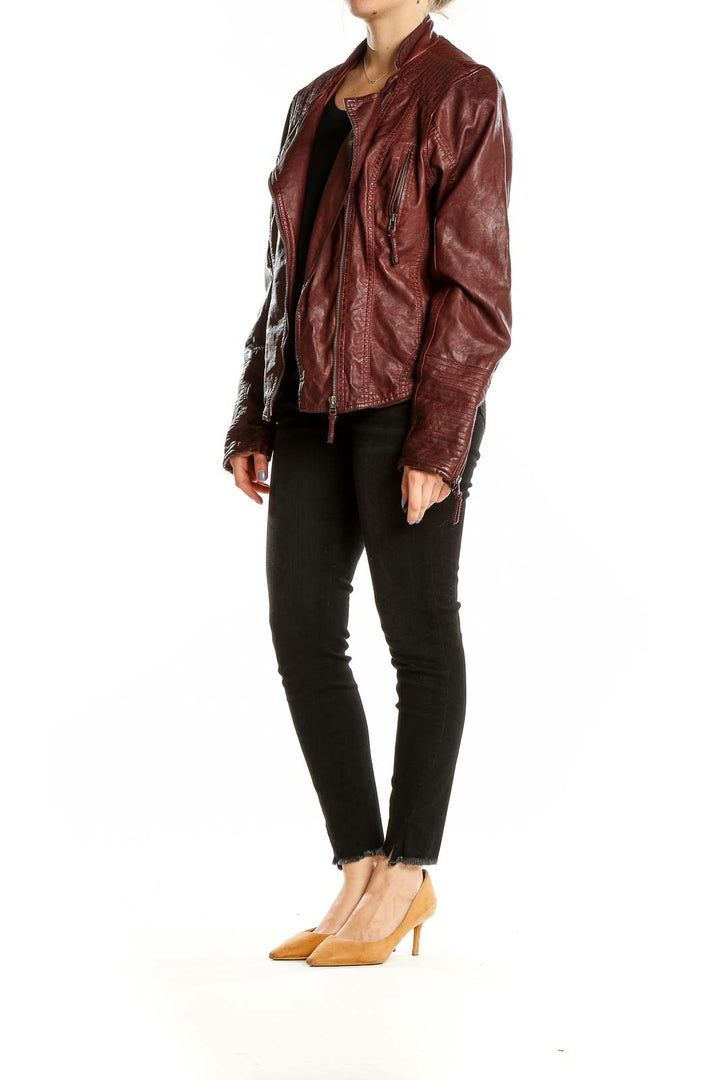 Brown Leather Jacket