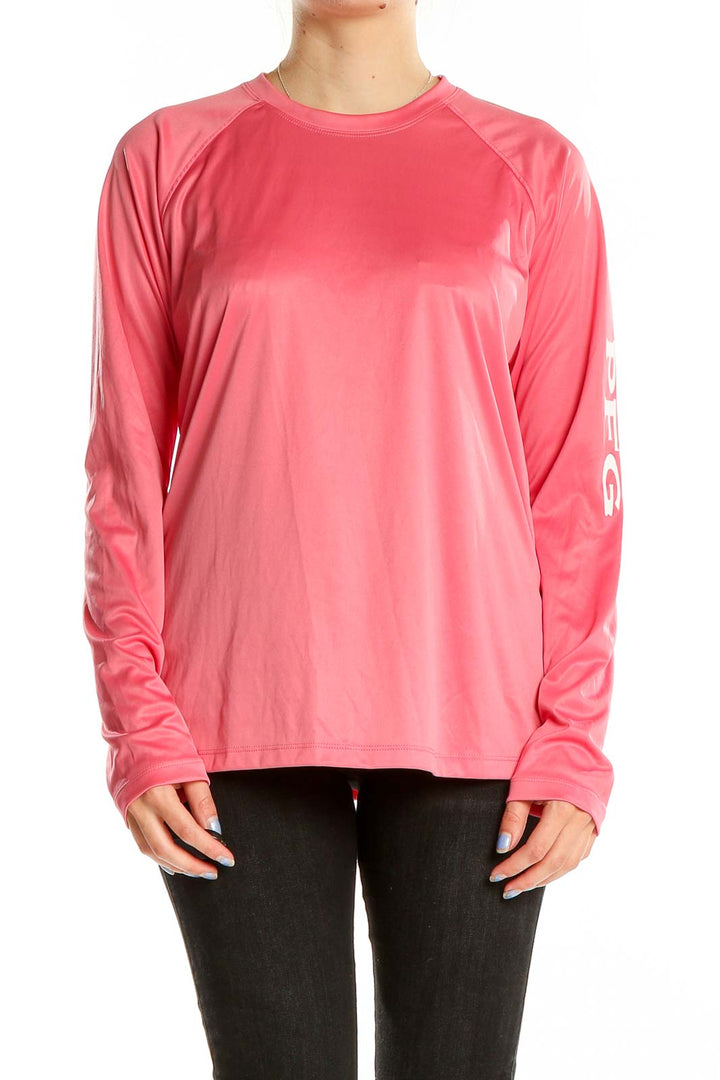 Pink Long Sleeve Top