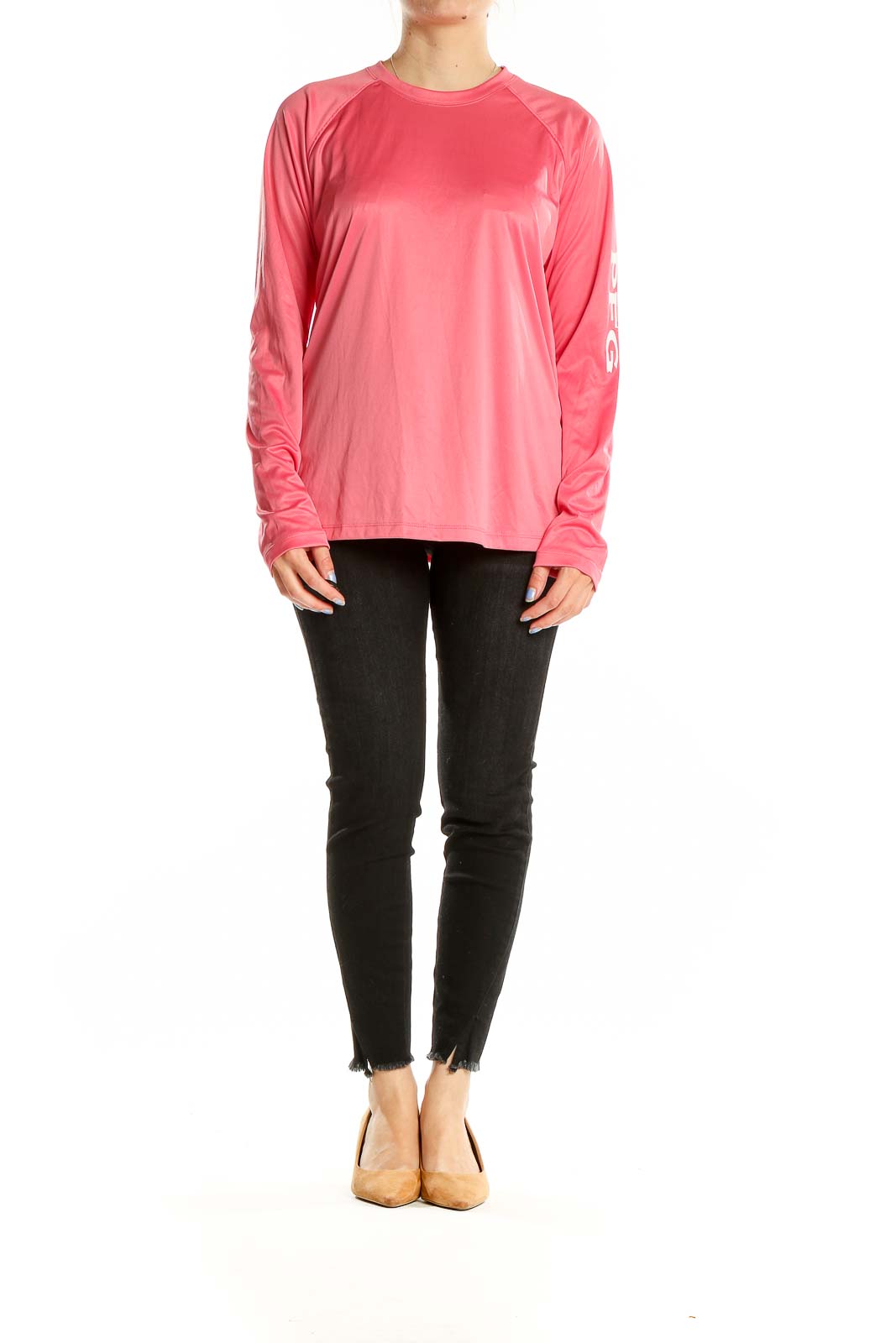 Pink Long Sleeve Top