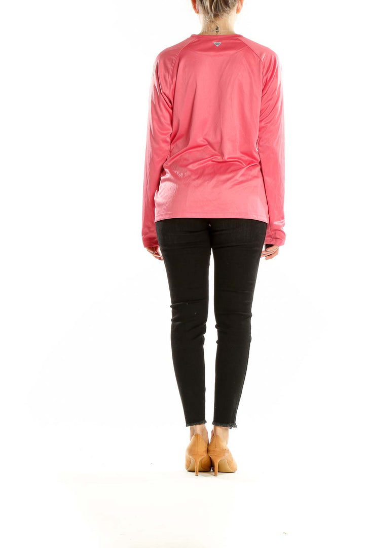 Pink Long Sleeve Top