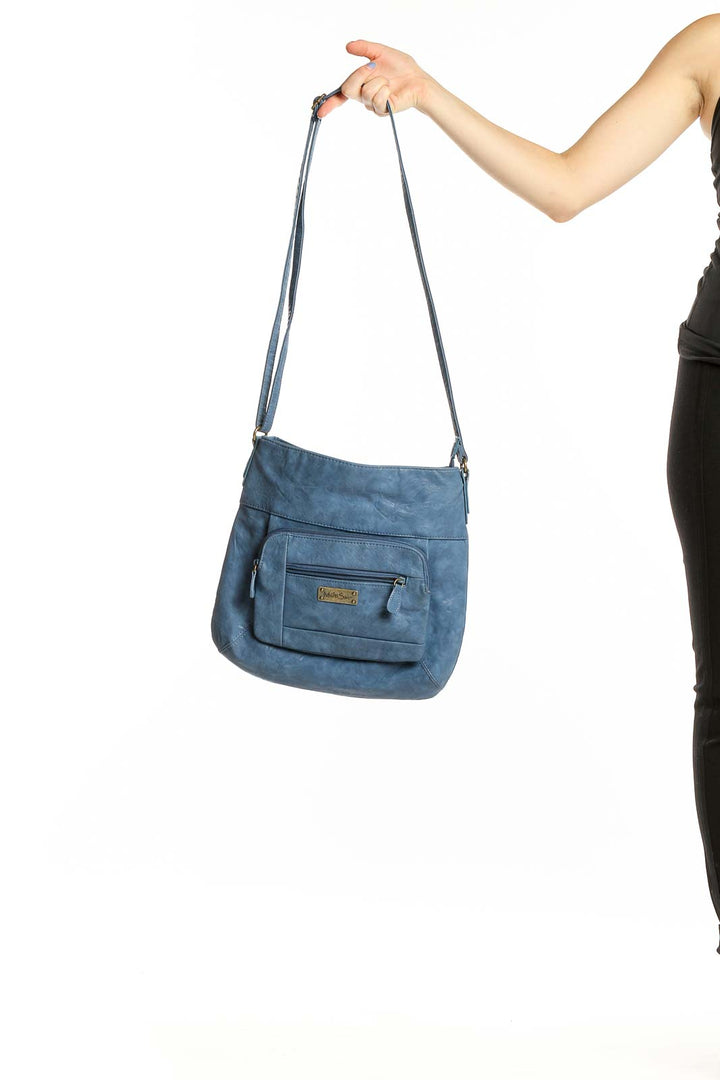 Blue Crossbody Bag