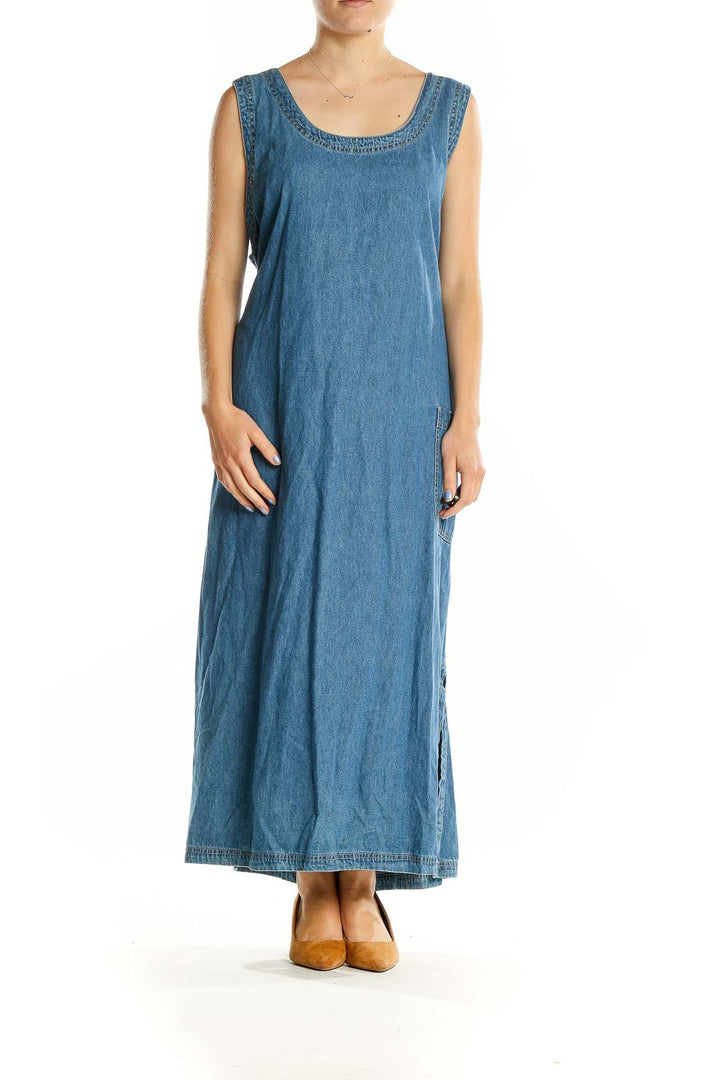 Blue Tank Denim Dress