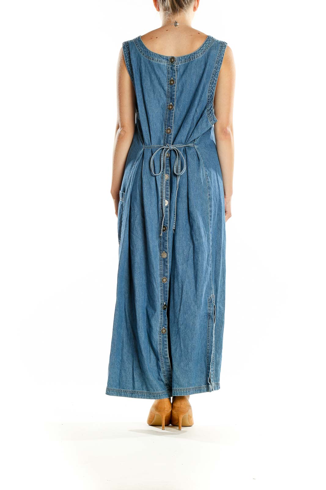 Blue Tank Denim Dress