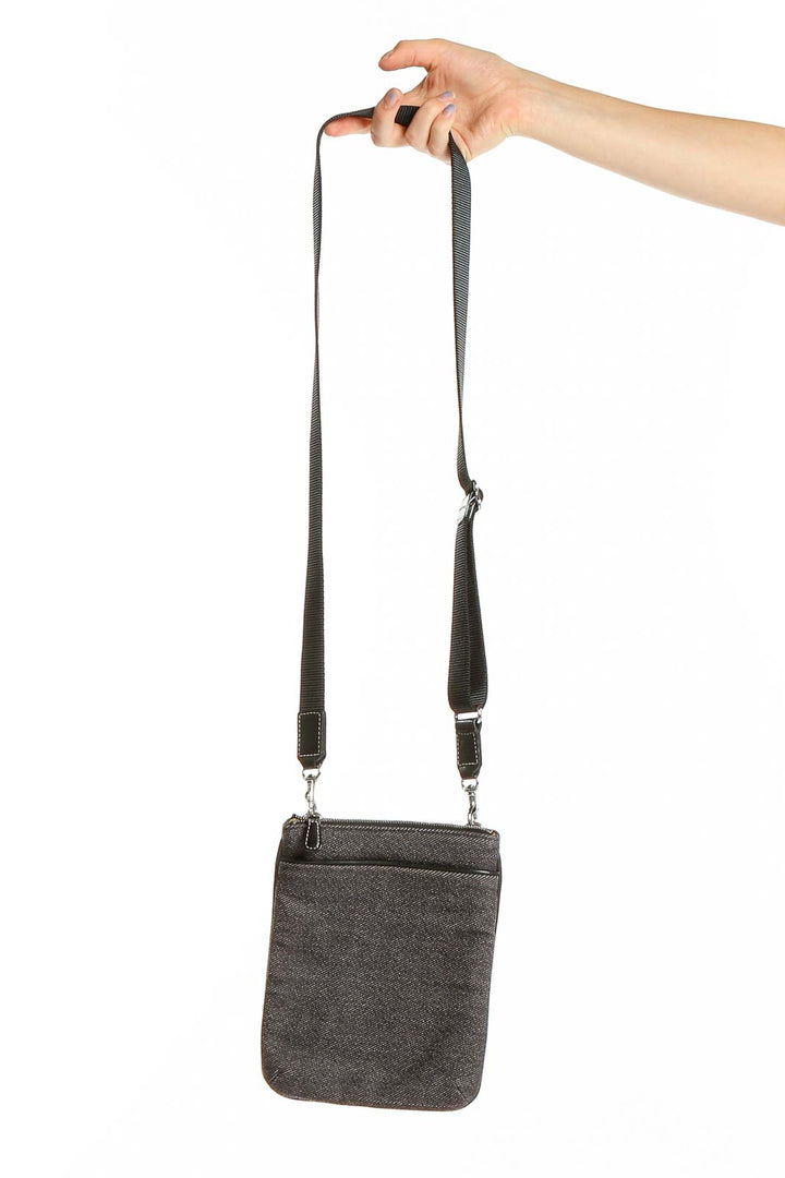 Gray Crossbody Bag