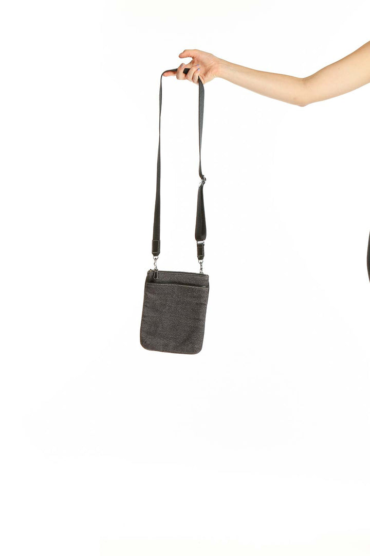 Gray Crossbody Bag