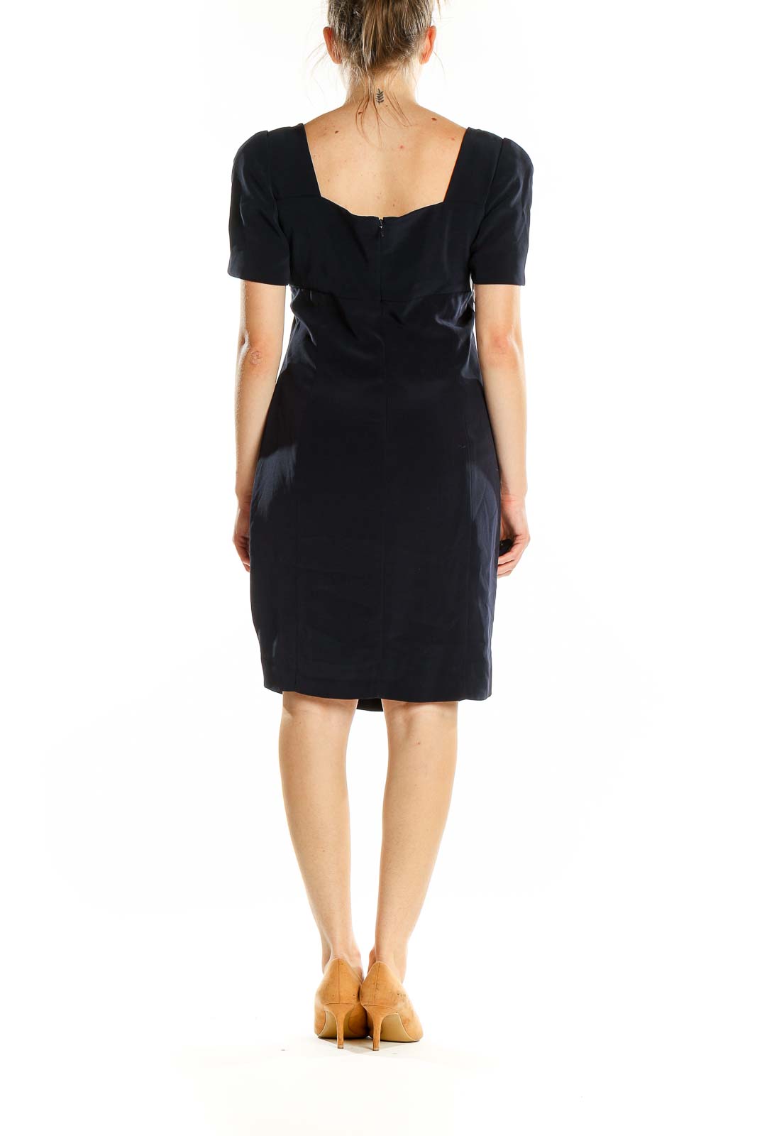dress empire waist short sleeve Short Sleeve Empire Waist Maxi Dress M