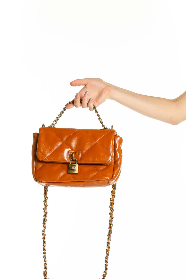 Orange Crossbody Bag