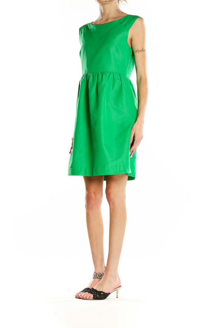 Green Flare Dress