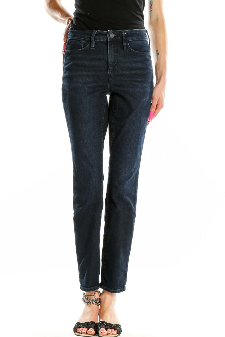 Blue Dark Rinse Jeans