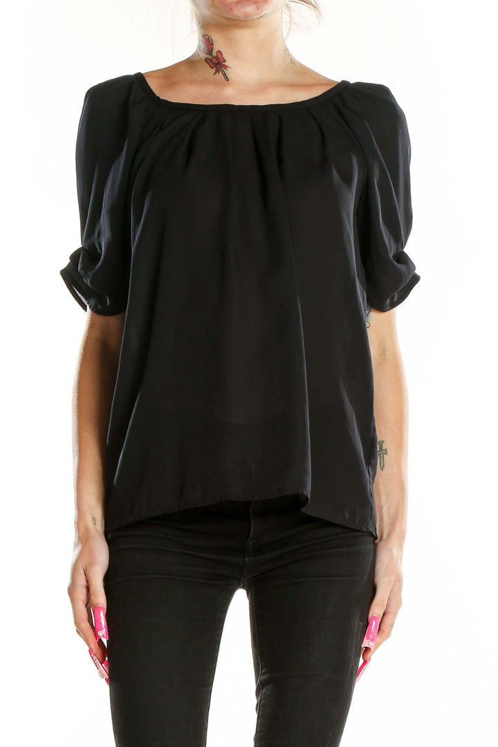 Black Solid Top