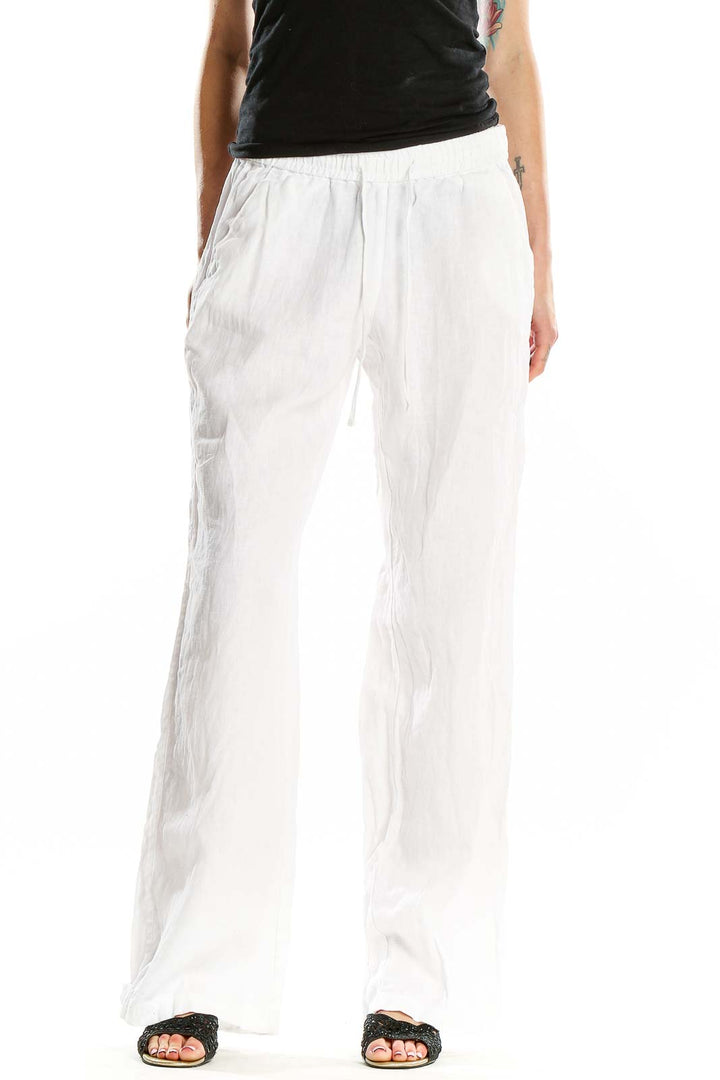 White Linen Pants