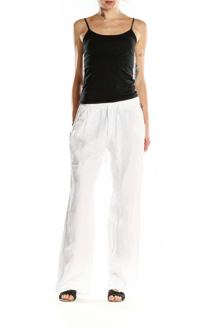 White Linen Pants