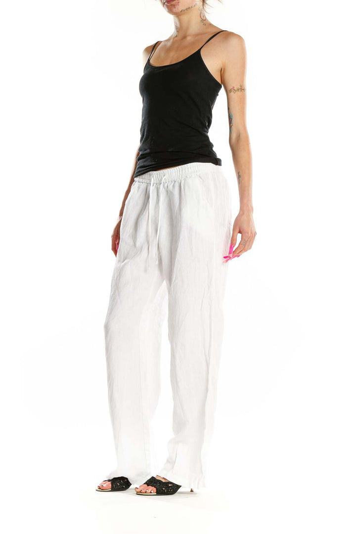 White Linen Pants