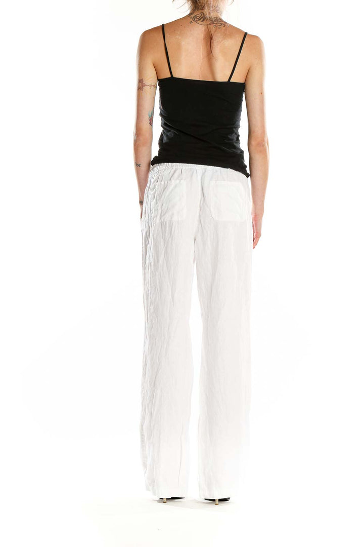 White Linen Pants