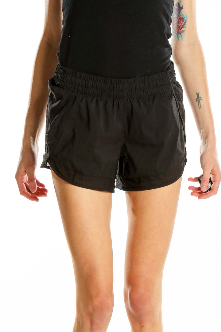 Black Activewear Shorts