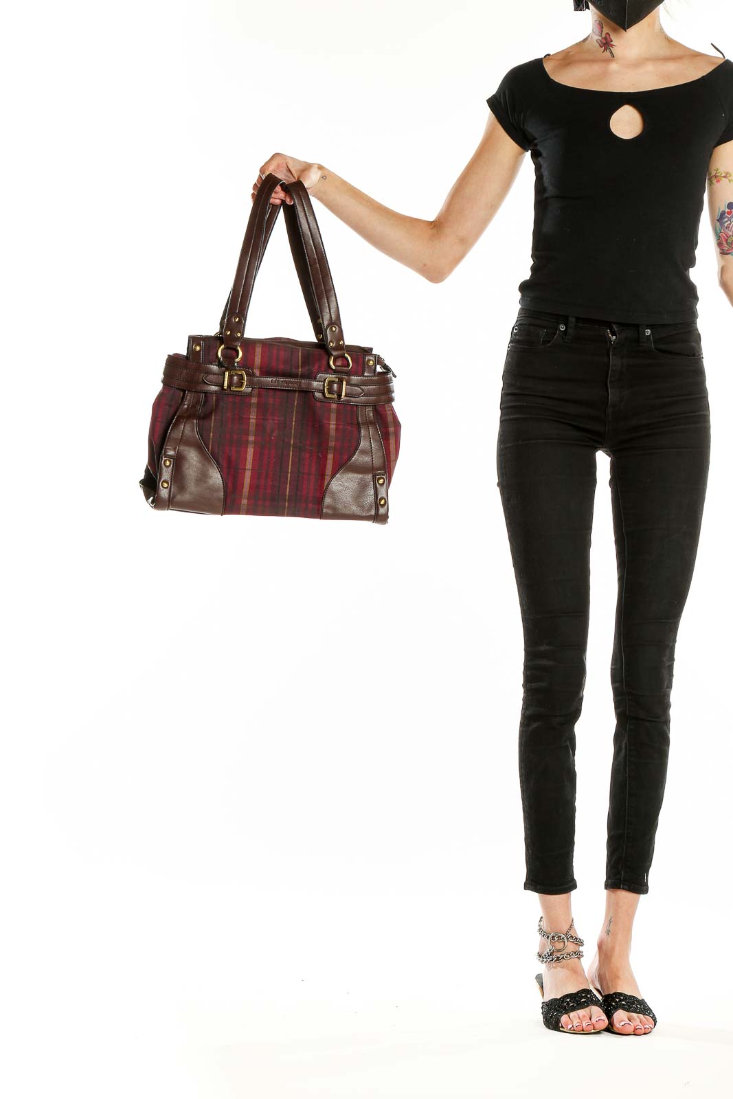 Red Plaid Bag