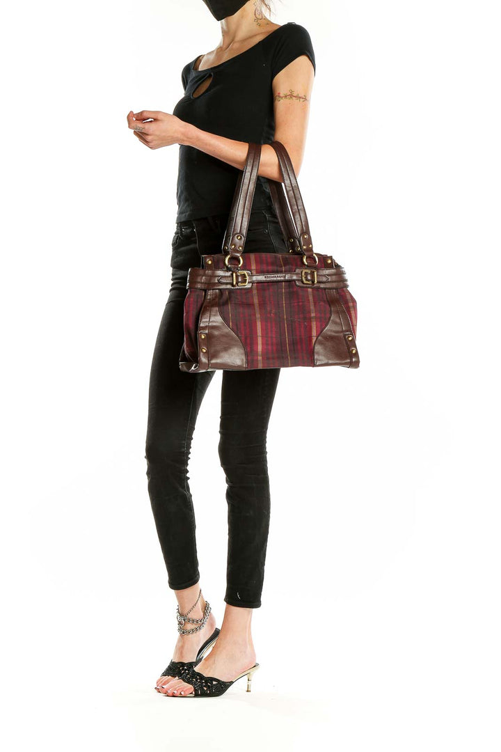 Red Plaid Bag