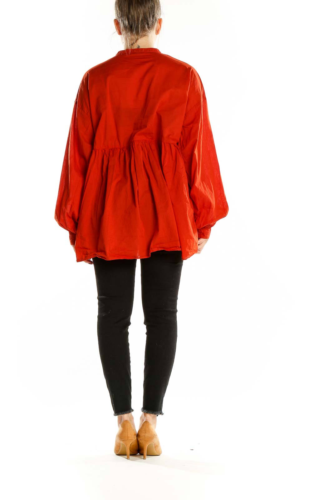 Red Long Sleeve Tunic