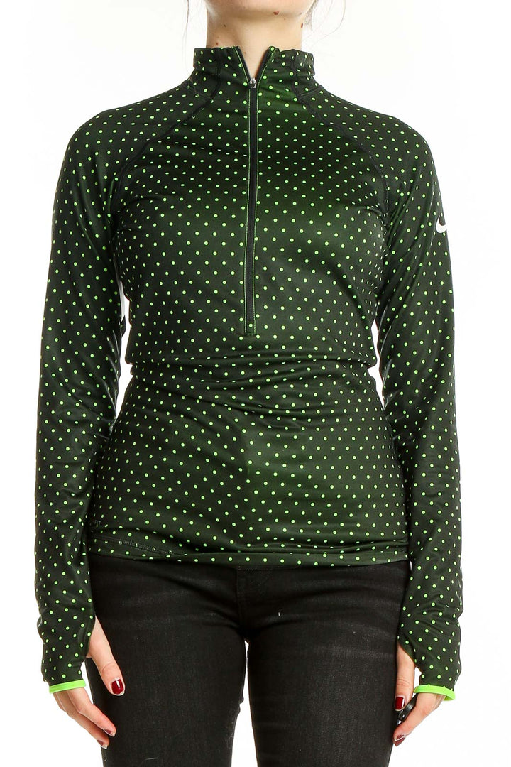 Green Polka Dot Jacket