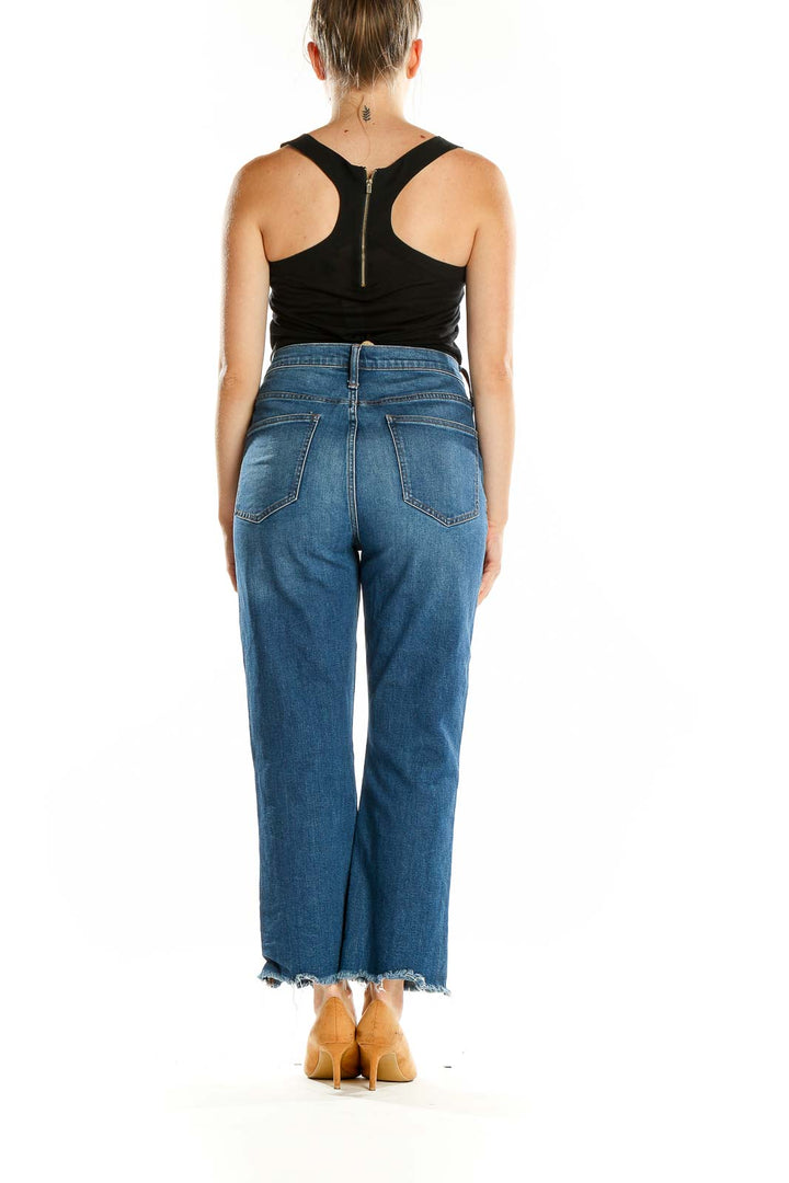 Blue Dark Rinse Jeans