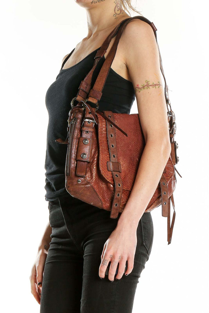 Brown Messenger Bag