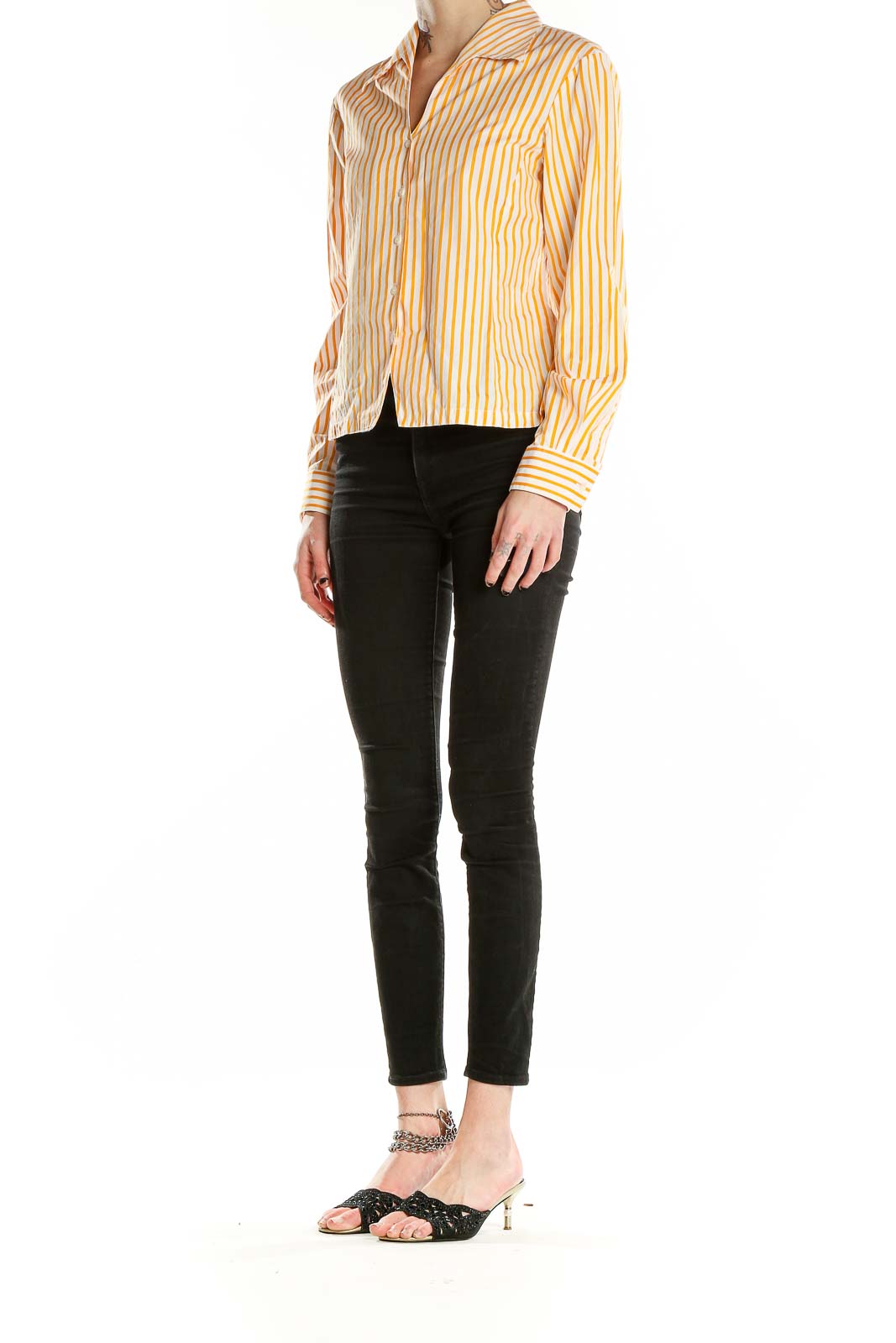 Yellow Stripe Shirt