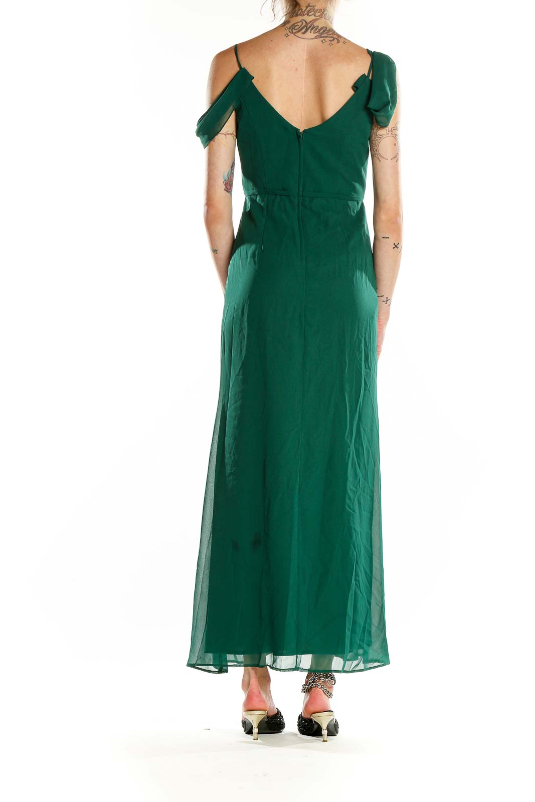 Green Evening Dress