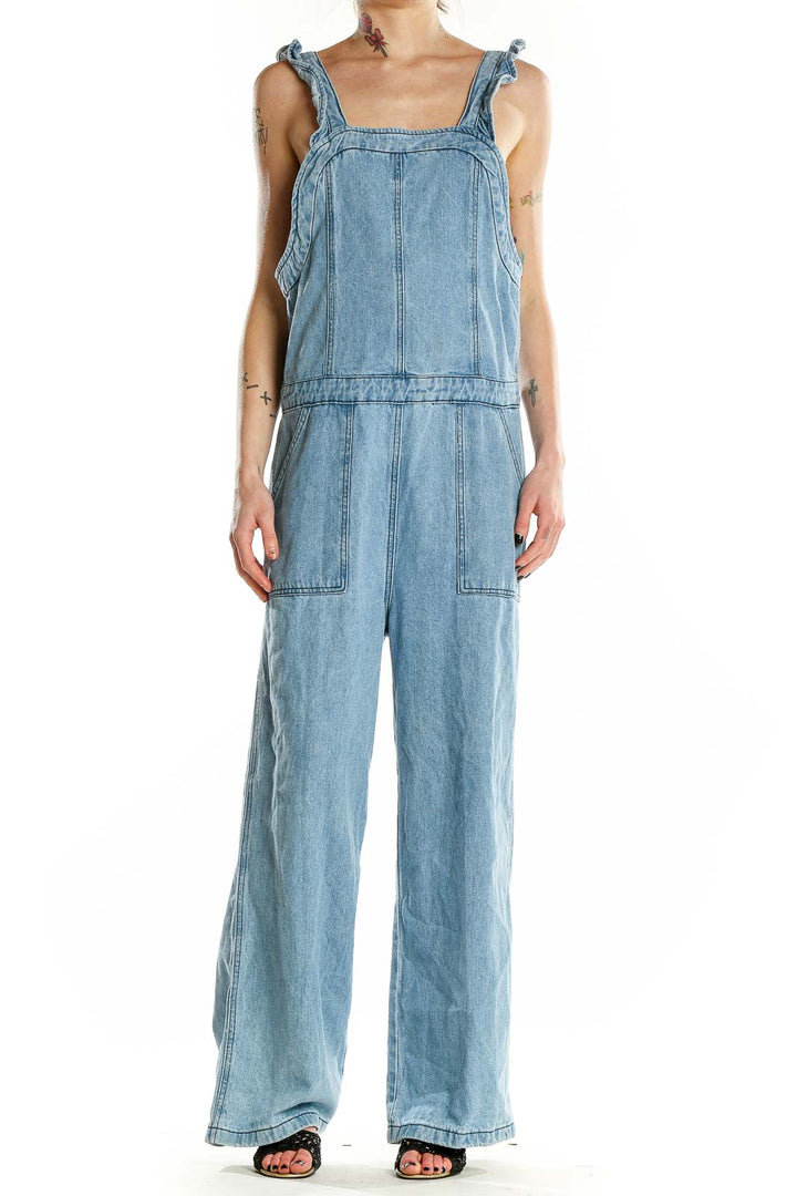 Blue Denim Jumpsuit