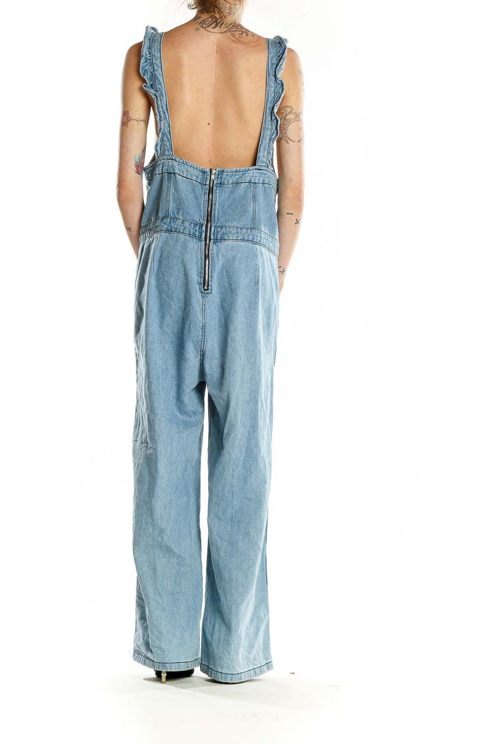 Blue Denim Jumpsuit