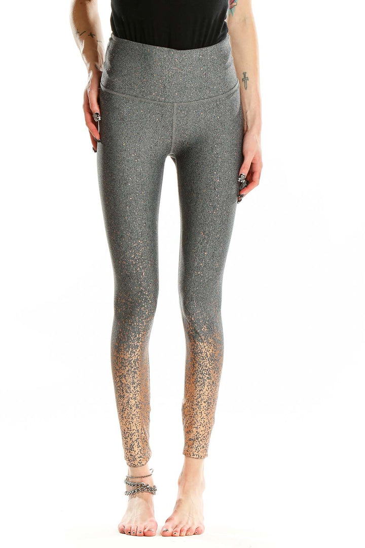 Gray Shimmer Leggings